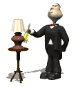 pulire, rassettare, accogliere, invitare, sedere, ordinare, seriet