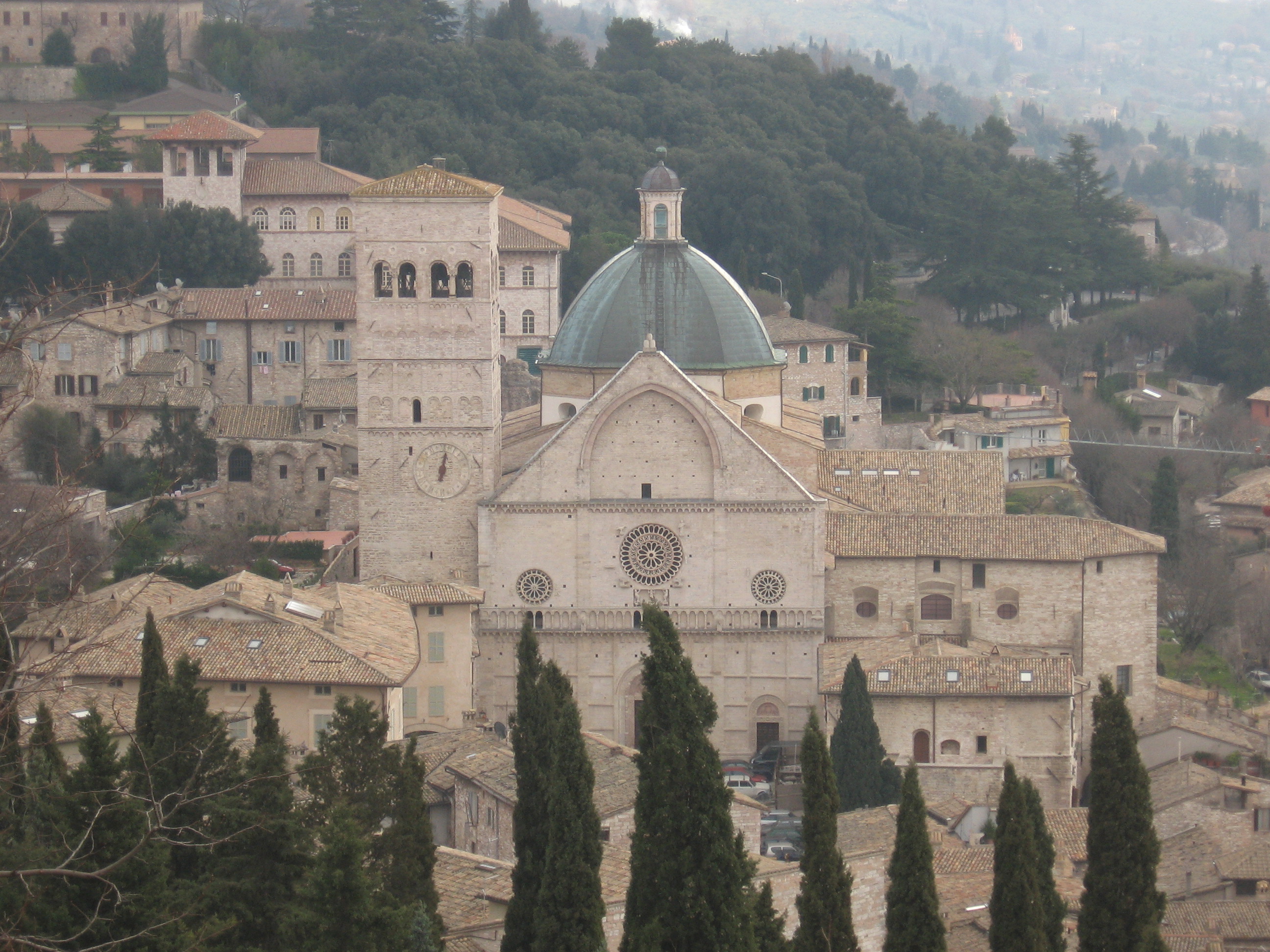 Assisi, Basilica, San Francesco, Santa Chiara, rilassante, frati minori, paesaggio, vista