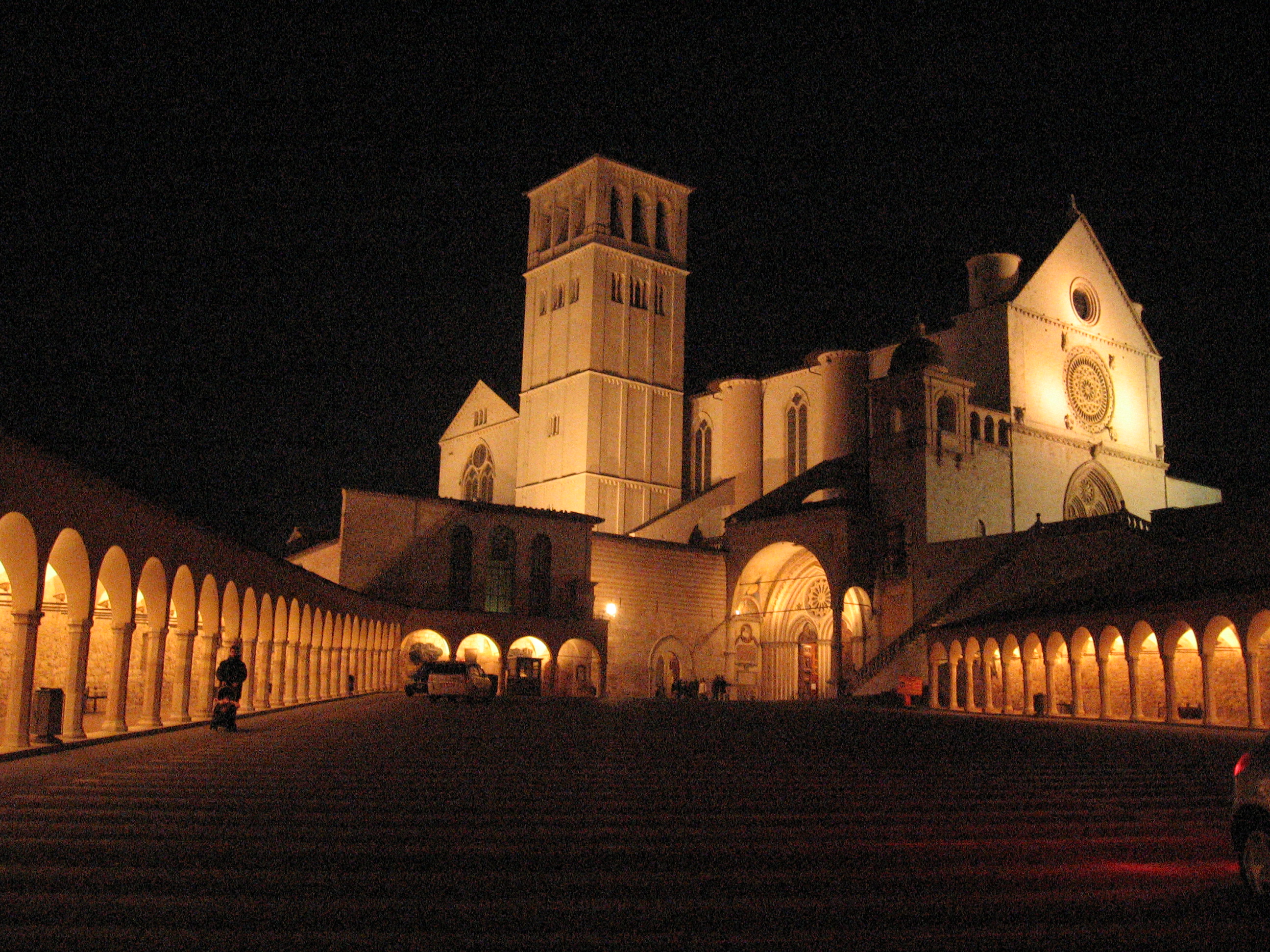Assisi,Basilica San Francesco,La Rocca, San Ruffino,Santa Chiara, Tempio