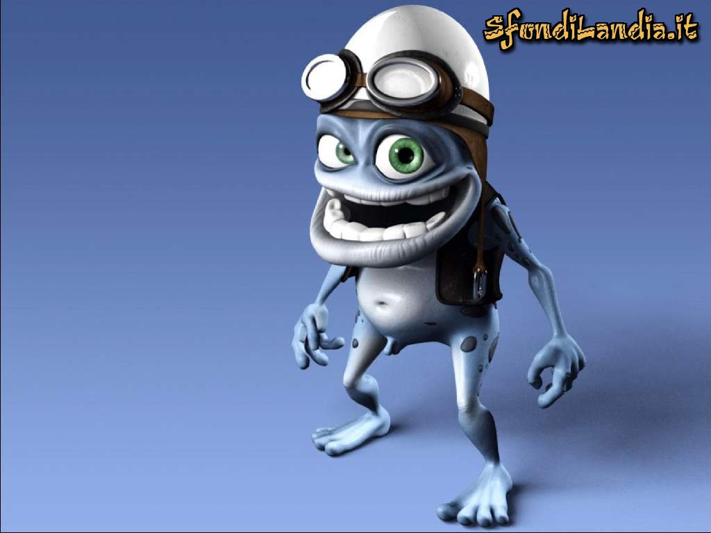 Crazy, Frog, rana, pazza