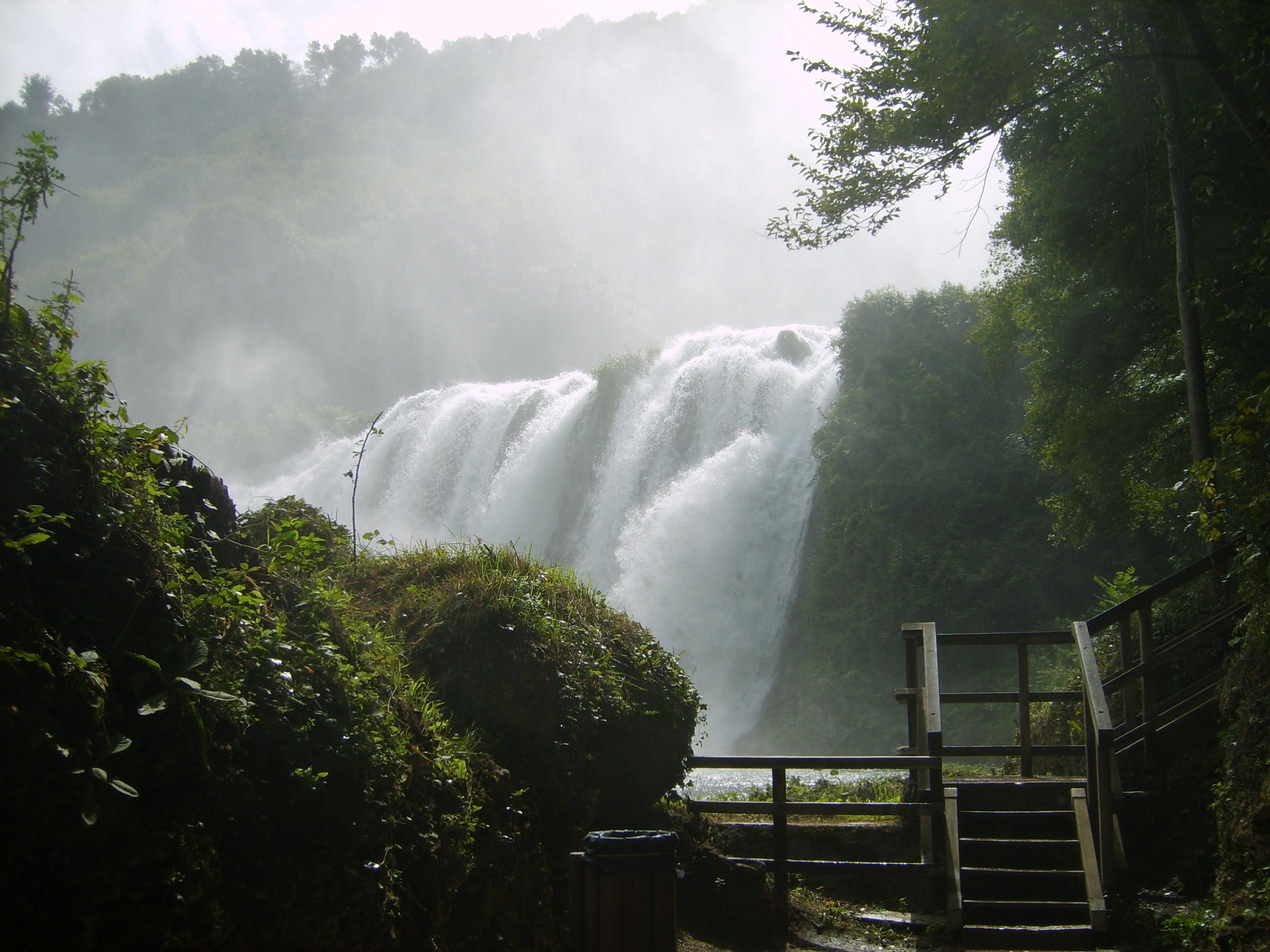 cascate, Marmore, acqua, spettacolari, Terni, salti