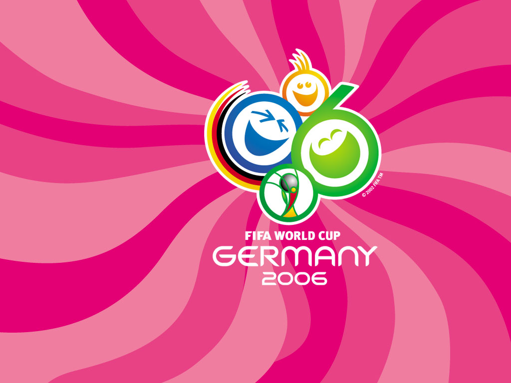 Germania 2006, logo, mondiali, di calcio, pallone