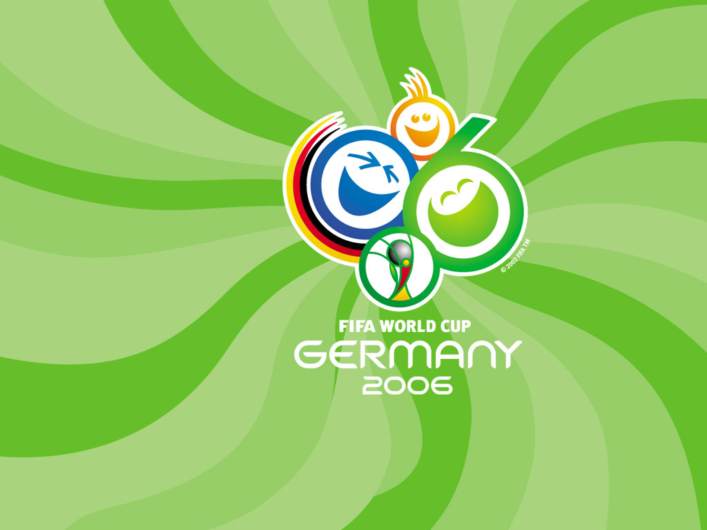 Germania 2006, logo, mondiali, di calcio, pallone