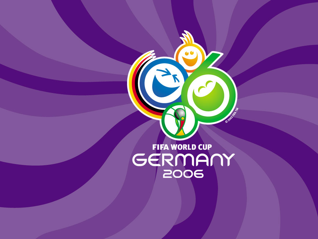Germania 2006, logo, mondiali, di calcio, pallone
