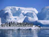Pinguini, antartide, iceberg