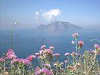 isola, mare, panorama, traghetto, vacanza, soggiorno, paradiso