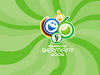 Germania 2006, logo, mondiali, di calcio, pallone